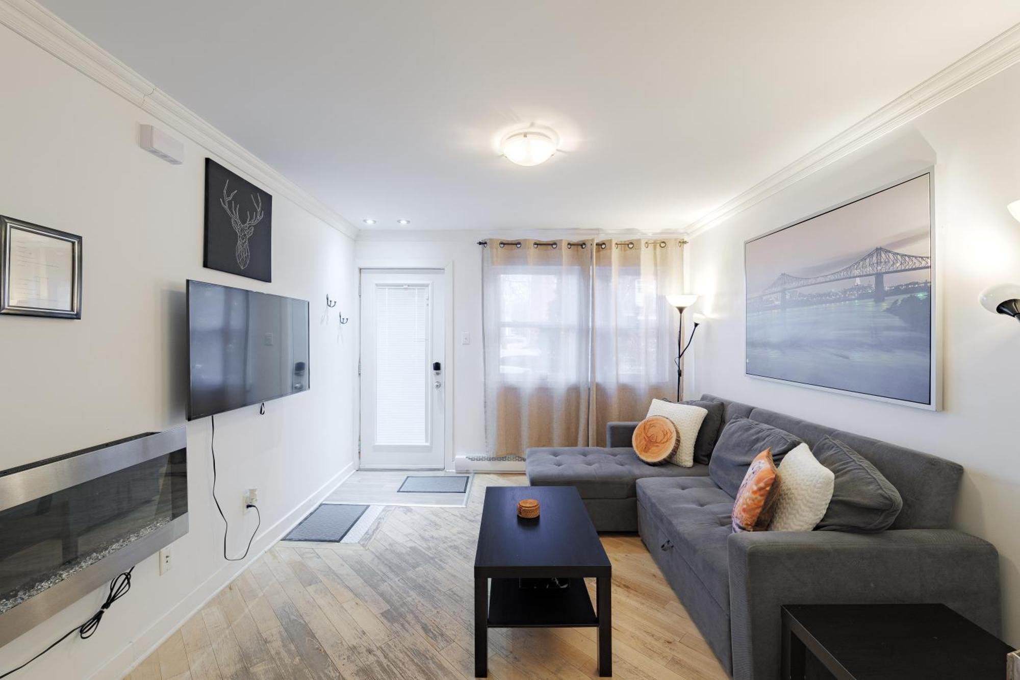 Apartamento Chez Sarah: Montreal Themed Cozy Loft Exterior foto
